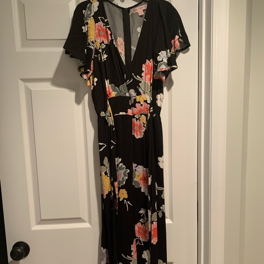 Band of gypsies floral jumpsuit small